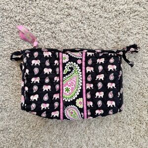Vera Bradley Elephant Makeup Bag